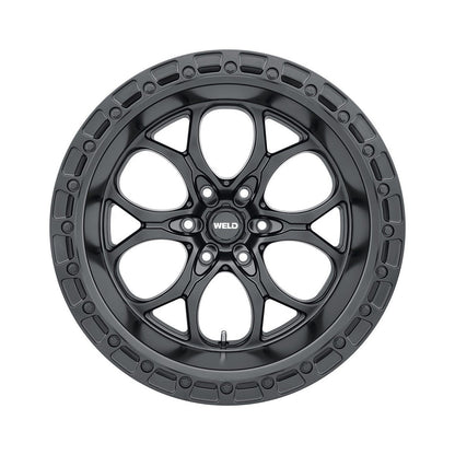 Weld W10889084576 Ledge 6 W108 Wheel 18x9 6x139.7 ET19 BS5.76 Satin Black