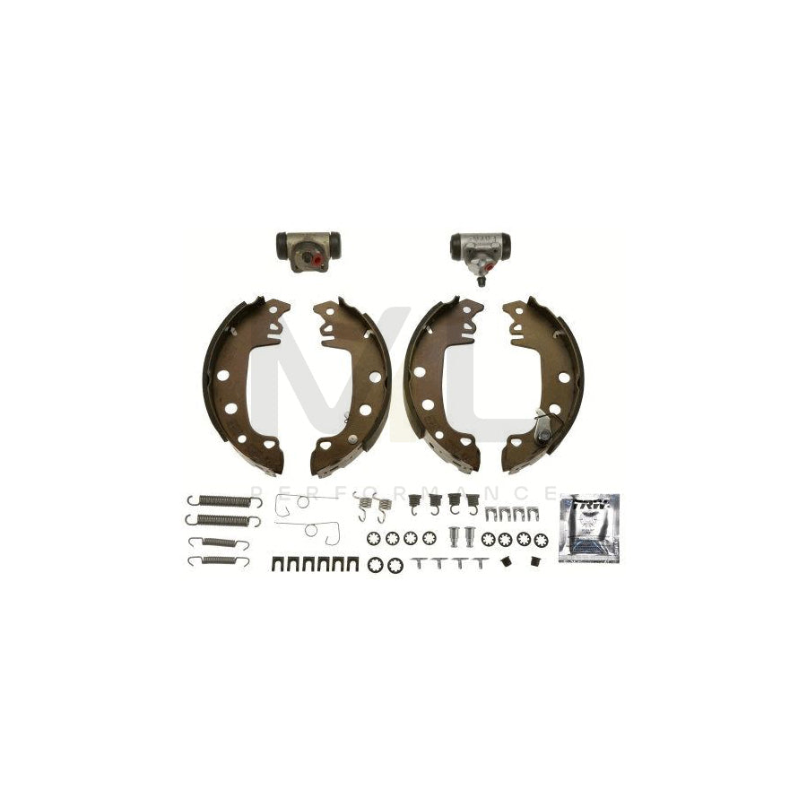 TRW Brake Kit BK1701 Brake Shoe Set for ALFA ROMEO 33 with wheel brake cylinder