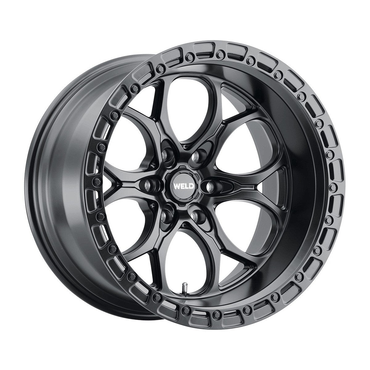 Weld W10889084576 Ledge 6 W108 Wheel 18x9 6x139.7 ET19 BS5.76 Satin Black