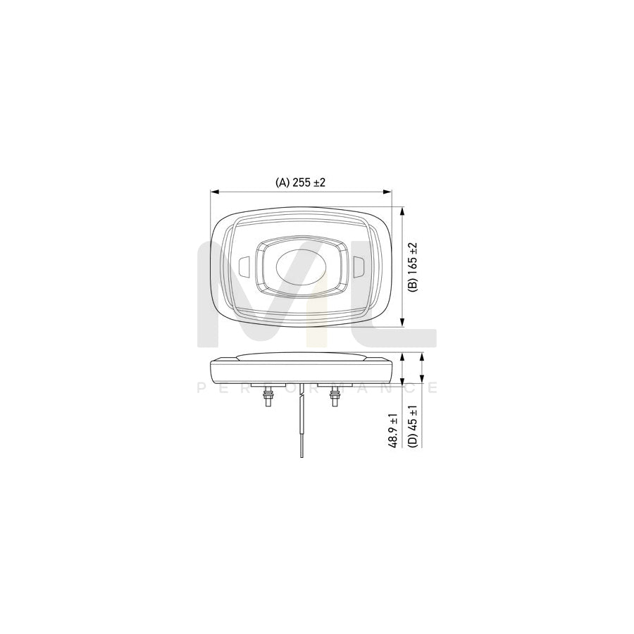 HELLA 2RL 014 566-421 Lightbar | ML Performance Car Parts