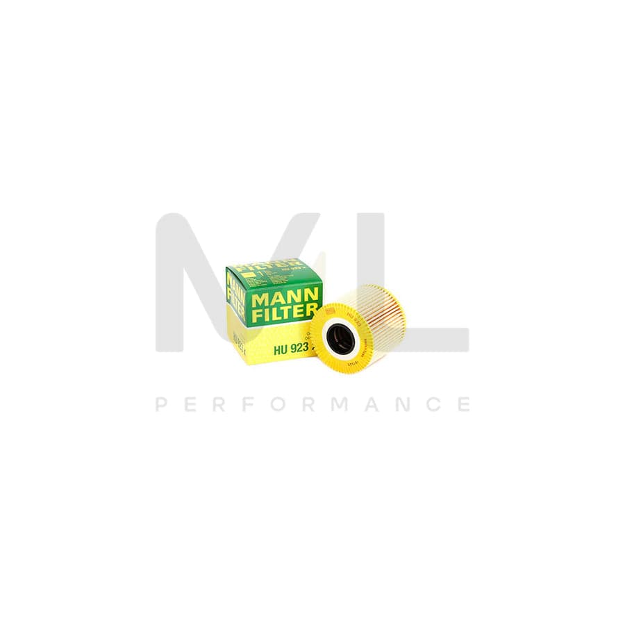 MANN-FILTER HU 923 x Oil Filter with seal, Filter Insert