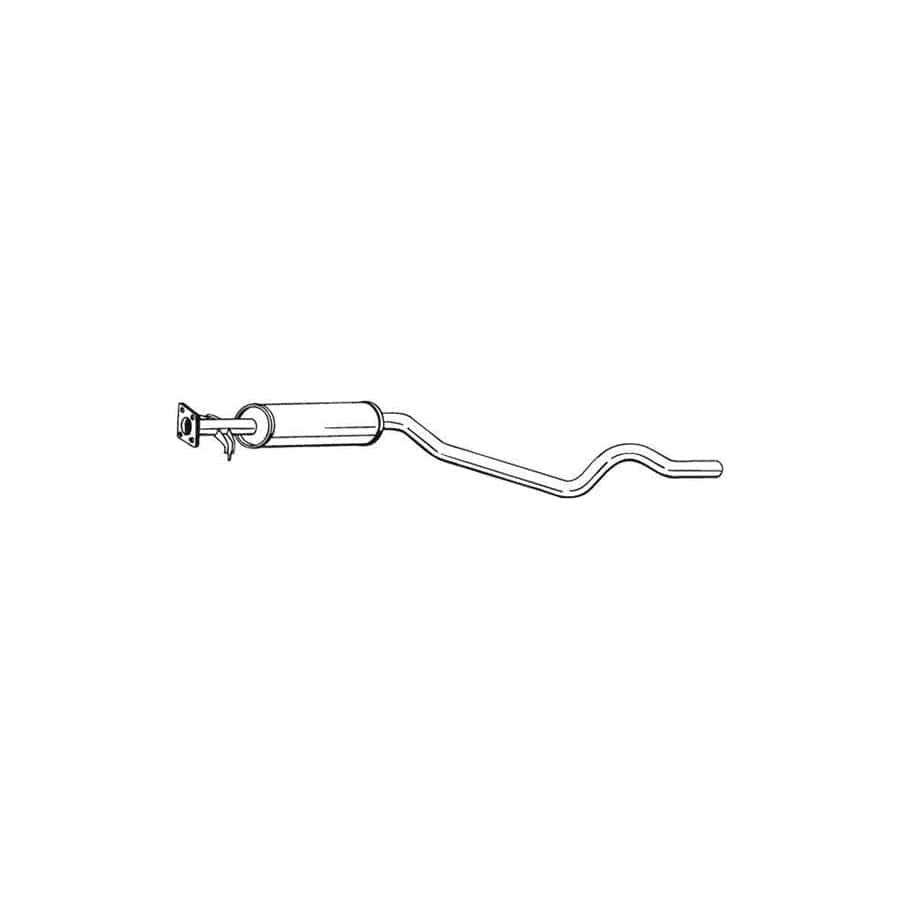 Bosal 282-793 Middle Silencer for Daewoo Nexia