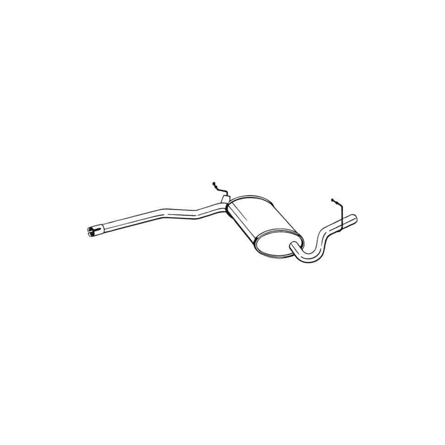 Bosal 282-915 Middle Silencer for Audi A4