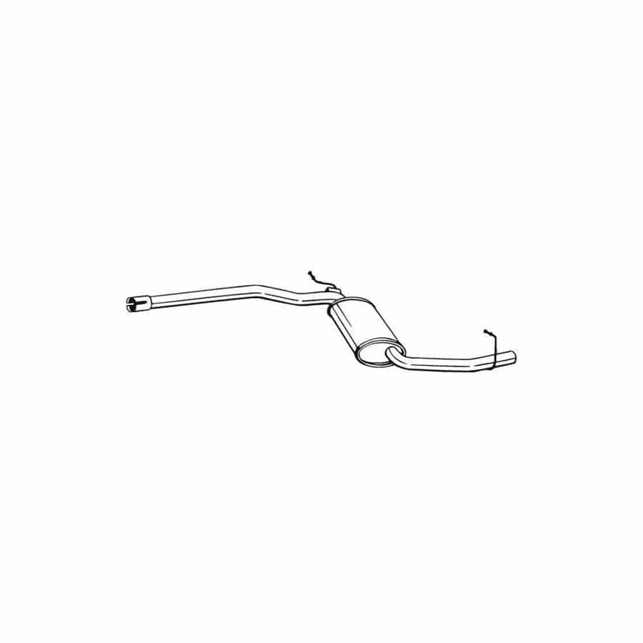 Bosal 283-305 Middle Silencer for Audi A4