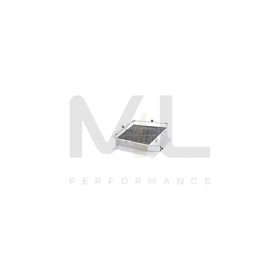 MANN-FILTER CUK 3461/1 Pollen filter Activated Carbon Filter