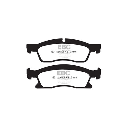 EBC DPX2136 Dodge Durango Ultimax Front Brake Pads - ATE Caliper 2 | ML Performance UK Car Parts