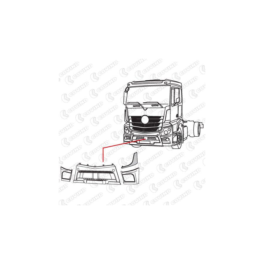 Covind 960/587 Cover, Light