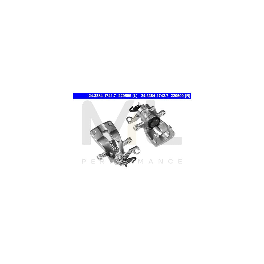 ATE 24.3384-1742.7 Brake Caliper without holder