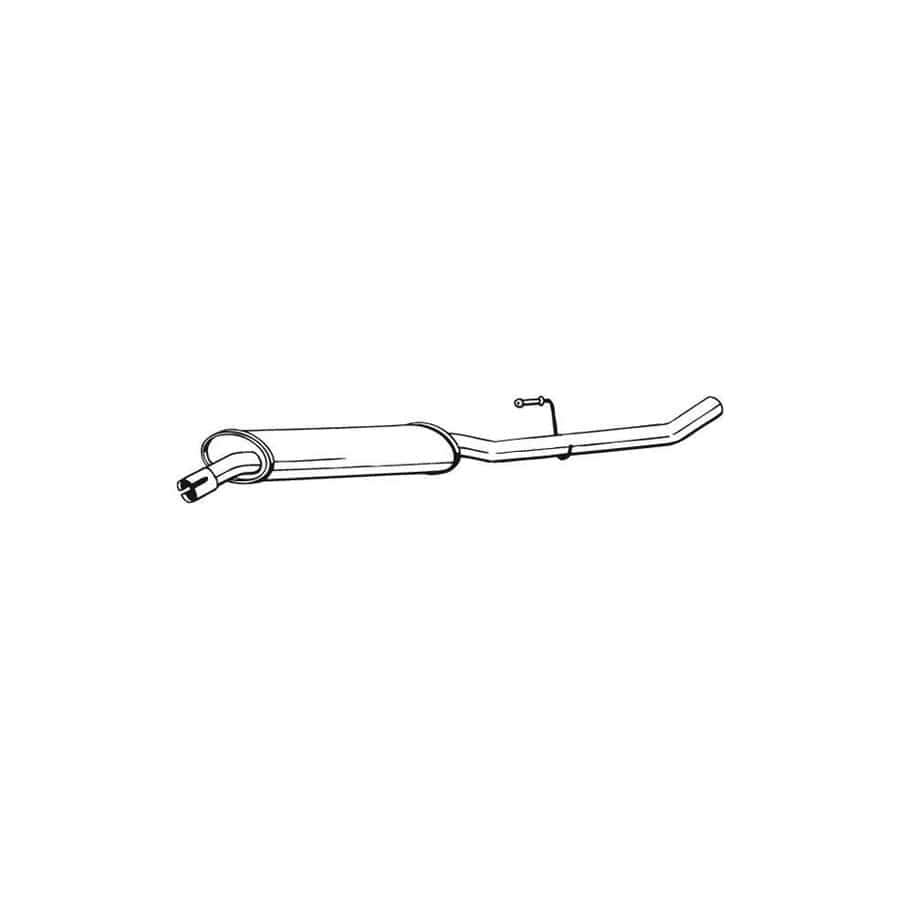 Bosal 283-307 Middle Silencer