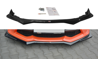 Maxton Design TO-GT86-1F-FD2T Front Splitter V.2 Toyota GT86 (Facelift) | ML Performance UK Car Parts