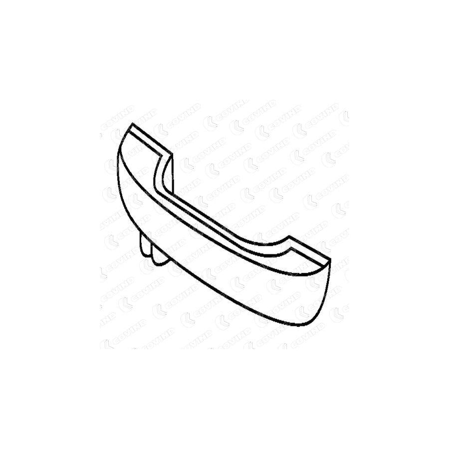 Covind 2Fh/111 Handle, Bonnet Release