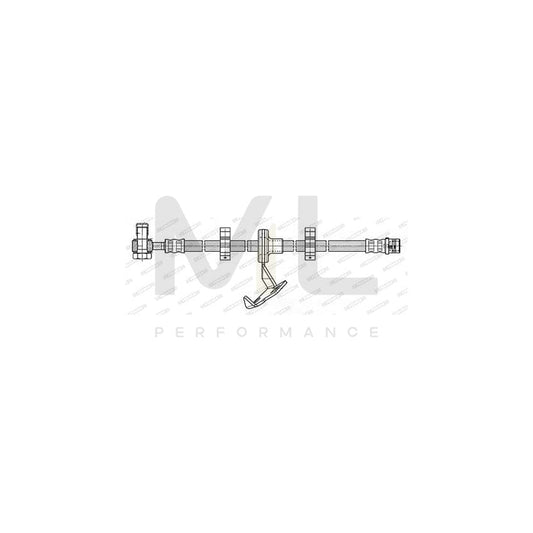 Ferodo FHY2302 Brake Hose Suitable for Mercedes-Benz Ml-Class (W163) 545mm, Ø10