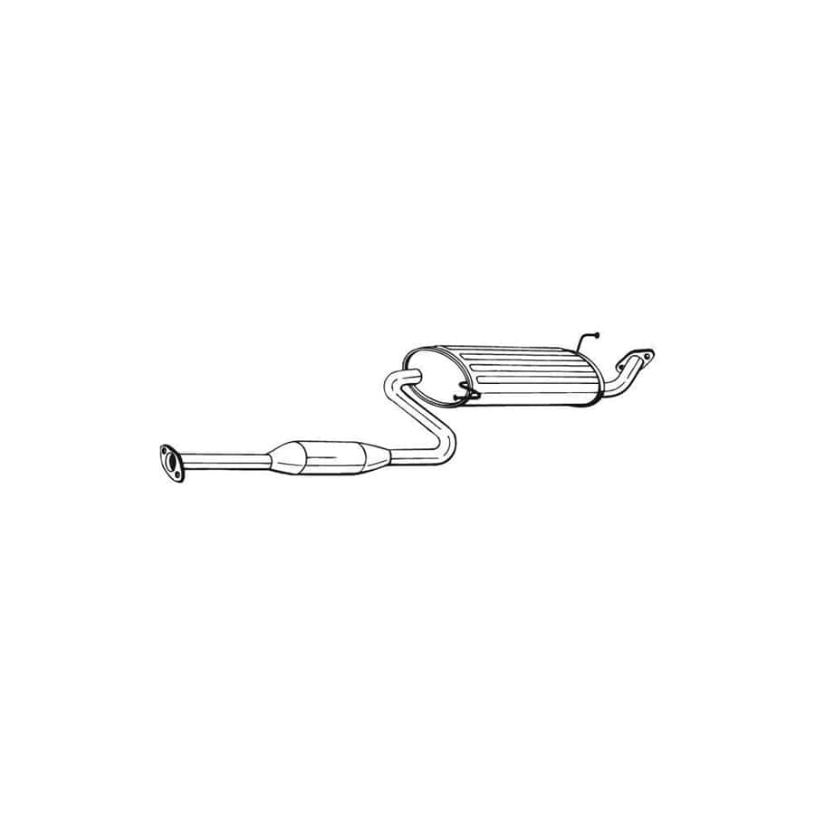 Bosal 283-531 Middle Silencer for Hyundai Amica / Atoz (MX)
