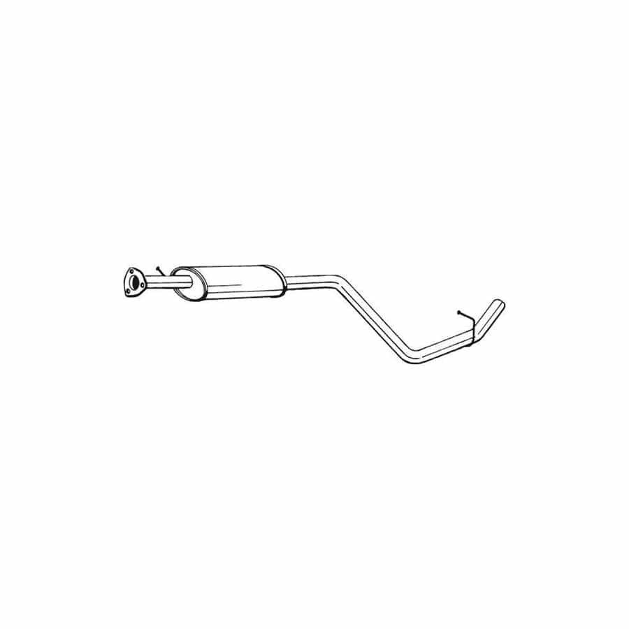 Bosal 283-529 Middle Silencer for Daewoo Nubira