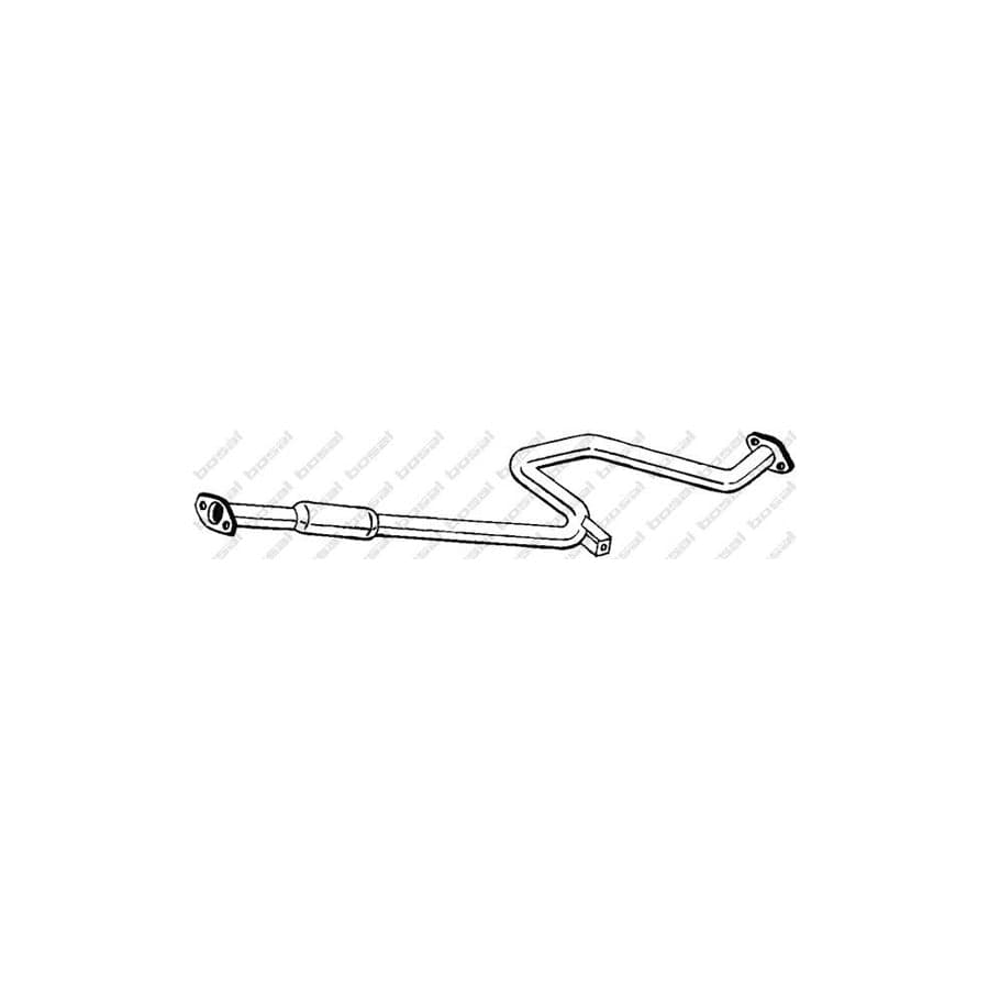 Bosal 283-519 Middle Silencer for Nissan Primera