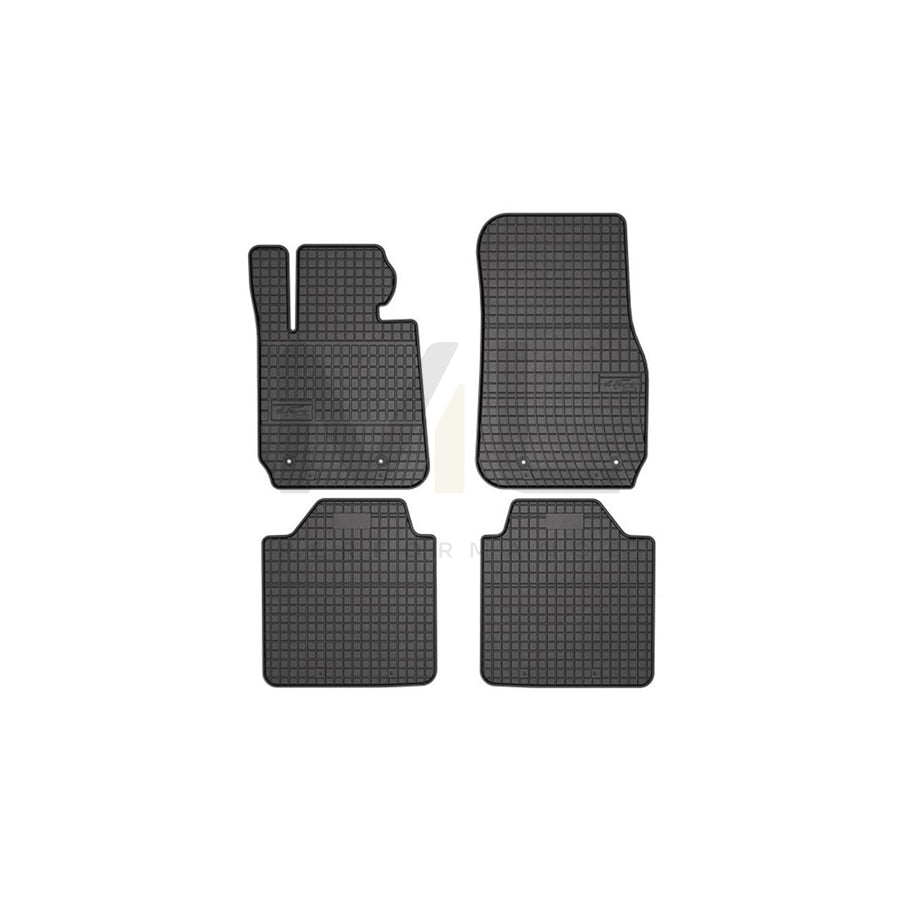 FROGUM Tailored 402447 Floor mat set for BMW 3 GT (F34) Elastomer, Front and Rear, Quantity: 4, Black, (LHD)