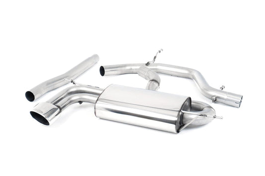MillTek SSXSE129 Seat Leon Cat-Back with Oval Trim