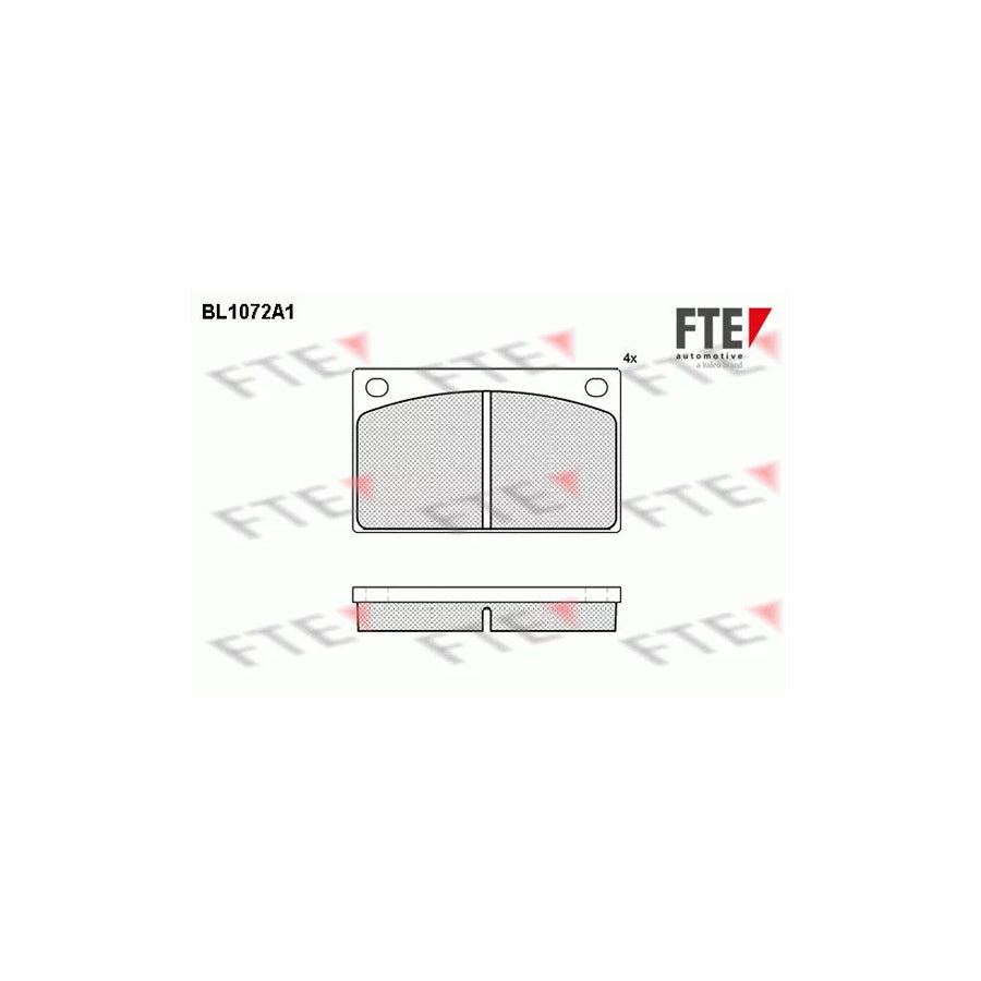 FTE 9010023 Brake Pad Set