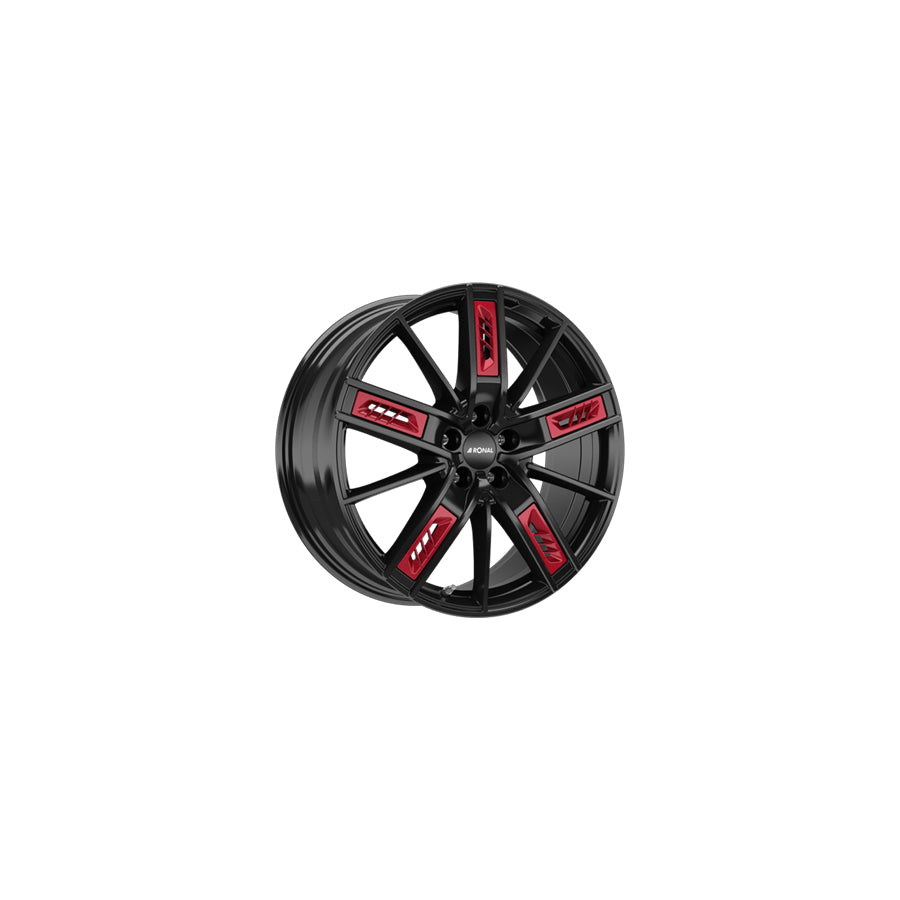 Ronal R67 Red Right 8x19 ET54 67R9805.28X/020 RED/R Jetblack Wheel