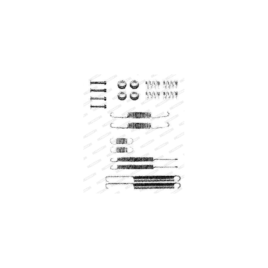 FERODO FBA139 Accessory Kit, Brake Shoes