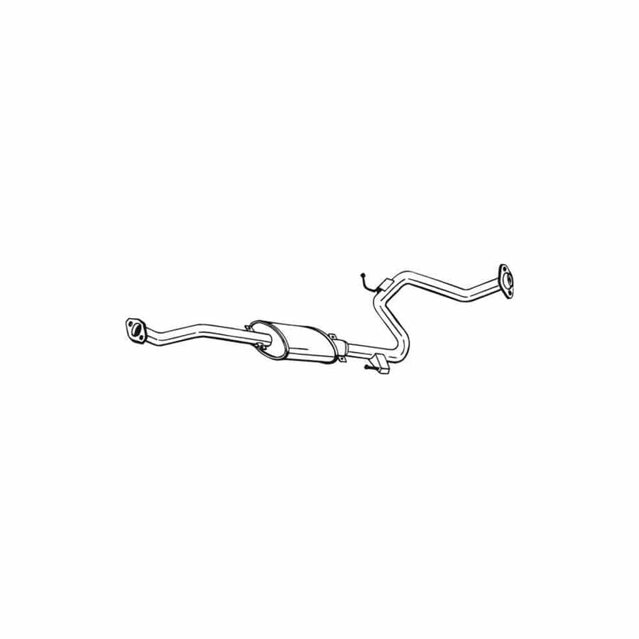 Bosal 283-853 Middle Silencer for Mazda 323