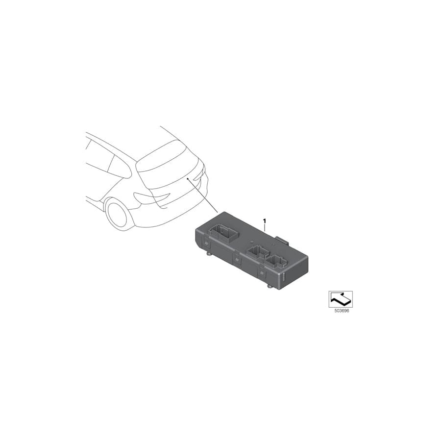 Genuine BMW 61359451484 F93 G12 Control Unit For Decklid Function Module (Inc. 118d, X3 20dX & 750i)