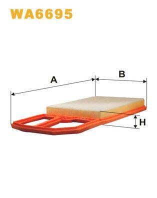 WIX Filters WA6695 Air Filter