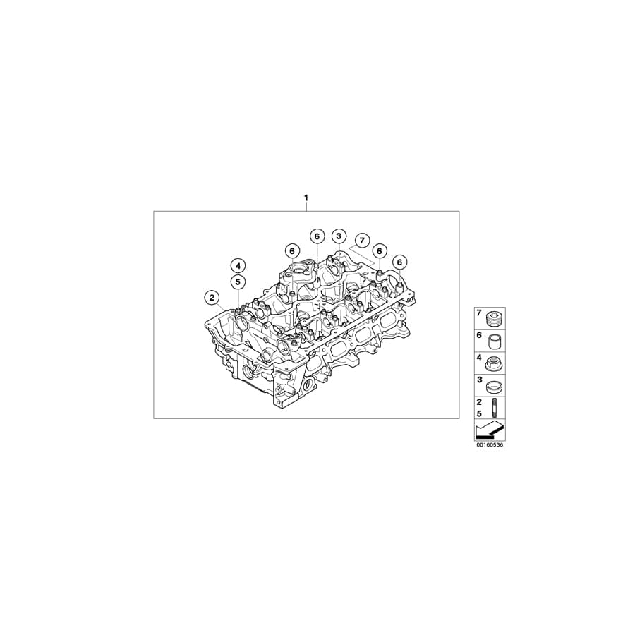 Genuine BMW 11121432349 F82 F80 E89 Cover Lid 18,0mm (Inc. 325i, 525i & 128i)