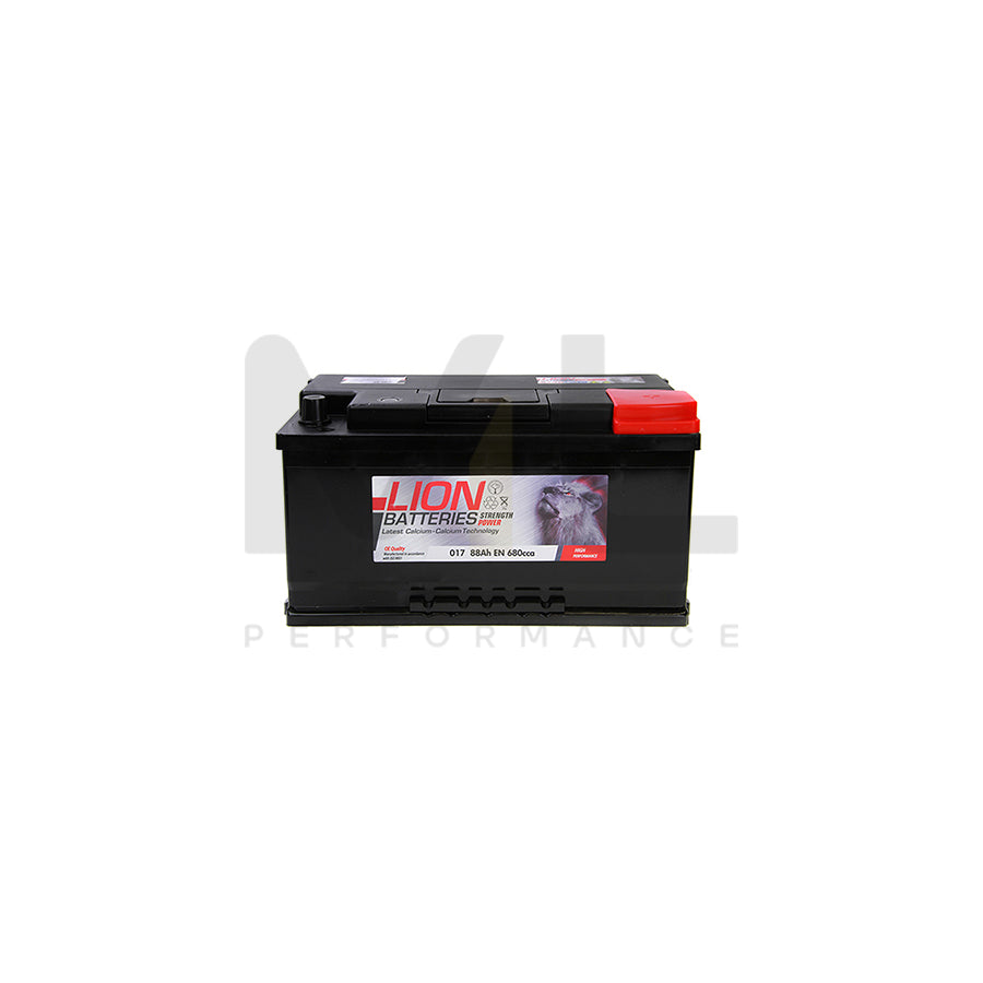 Lion 017 Car Battery - 3 Year Guarantee