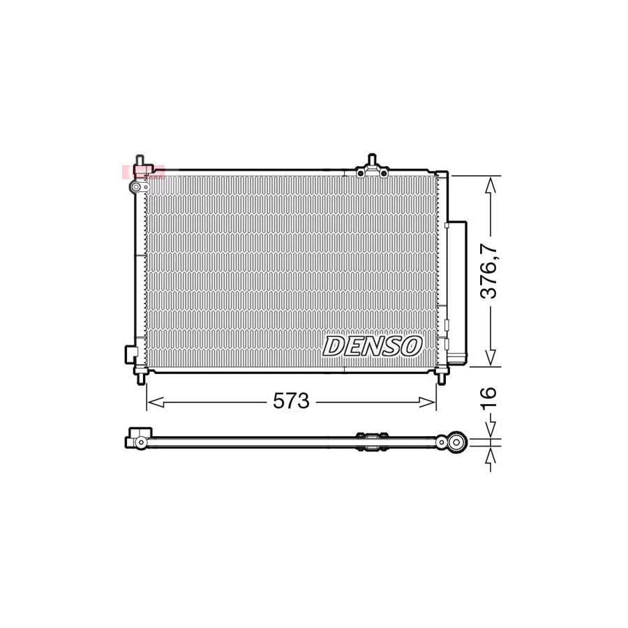 DENSO DCN40031 Air Conditioning Condenser for Honda Cr-V II (Rd)
