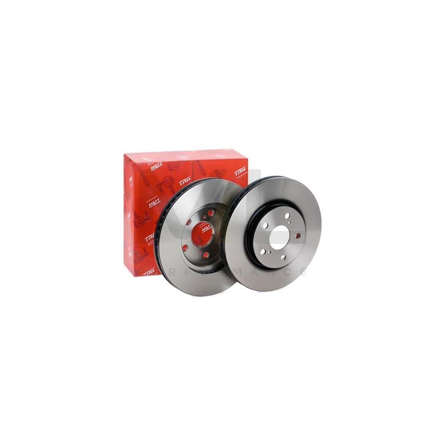 TRW DF7340 Brake Disc Vented, Painted  - 1 piece