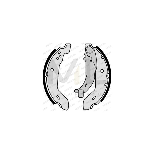 Ferodo Premier FSB569 Brake Shoe Set Suitable for Mercedes-Benz A-Class (W168)
