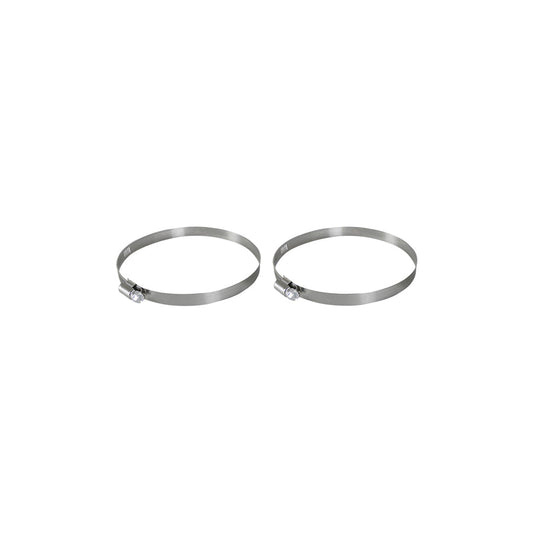 aFe 59-01018-MA SAE #080 (3-1/2 IN ID to 5-1/2 IN ID Range) Pair Replacement Clamp Kit