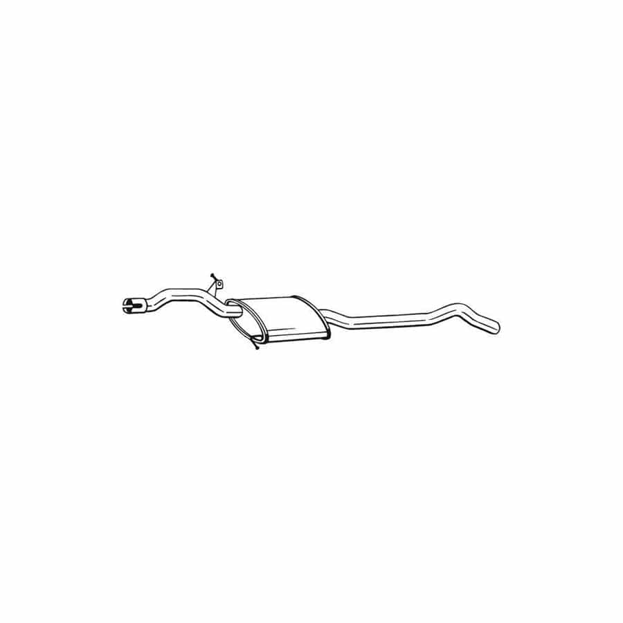 Bosal 284-463 Middle Silencer for Audi A4