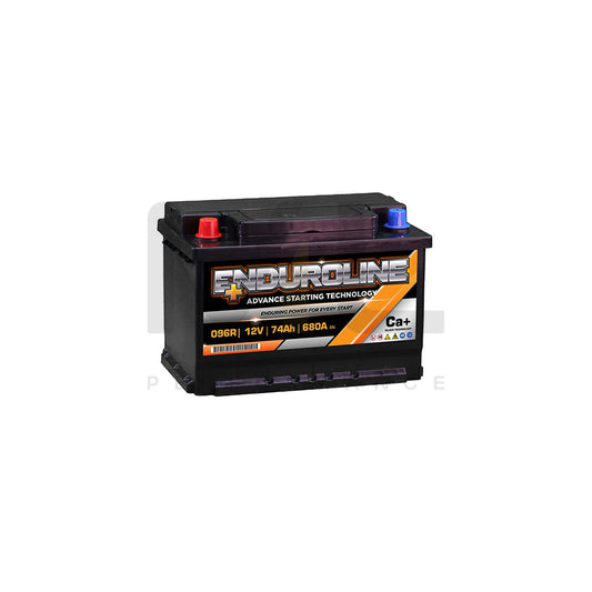 Enduroline 096R Car Battery 74Ah