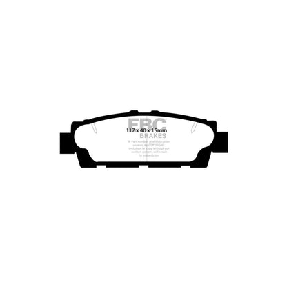 EBC PD40K1077 Lexus LS400 (XF10) Ultimax Pad & Plain Disc Kit 3 | ML Performance UK Car Parts