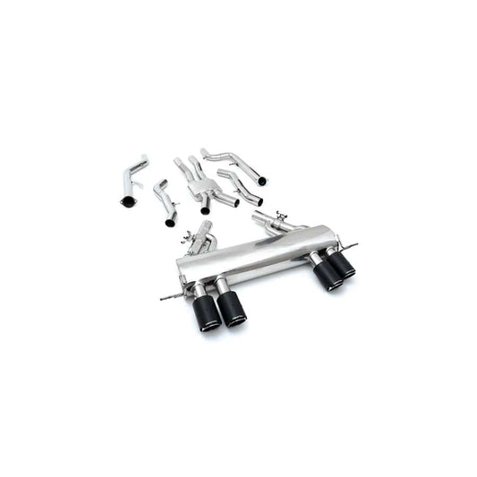 Armytrix BMG8M-QC38 Valvetronic Exhaust System BMW M3 G80 | M4 G82 2020+ with Quad Carbon Fiber 4"