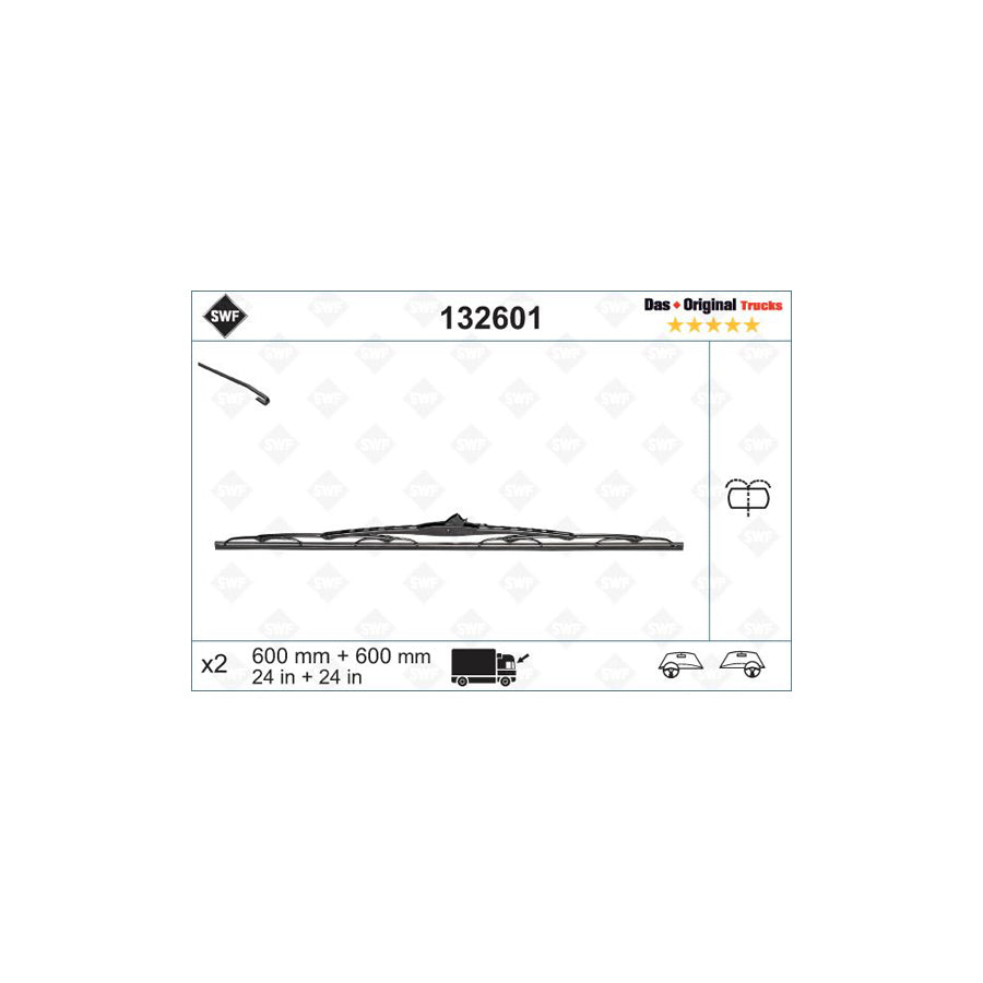 Swf Original 132601 Wiper Blade