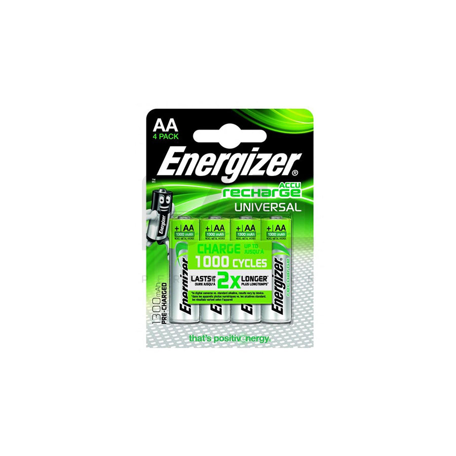 ENERGIZER AA (HR6), Universal E300322100 Battery 1.2V, 1300mAh, standard, 4