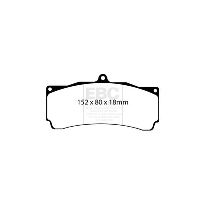 EBC DP5006NDX Holden Hsv Bluestuff NDX Front Brake Pads  - Brembo/AP Caliper 2 | ML Performance UK Car Parts