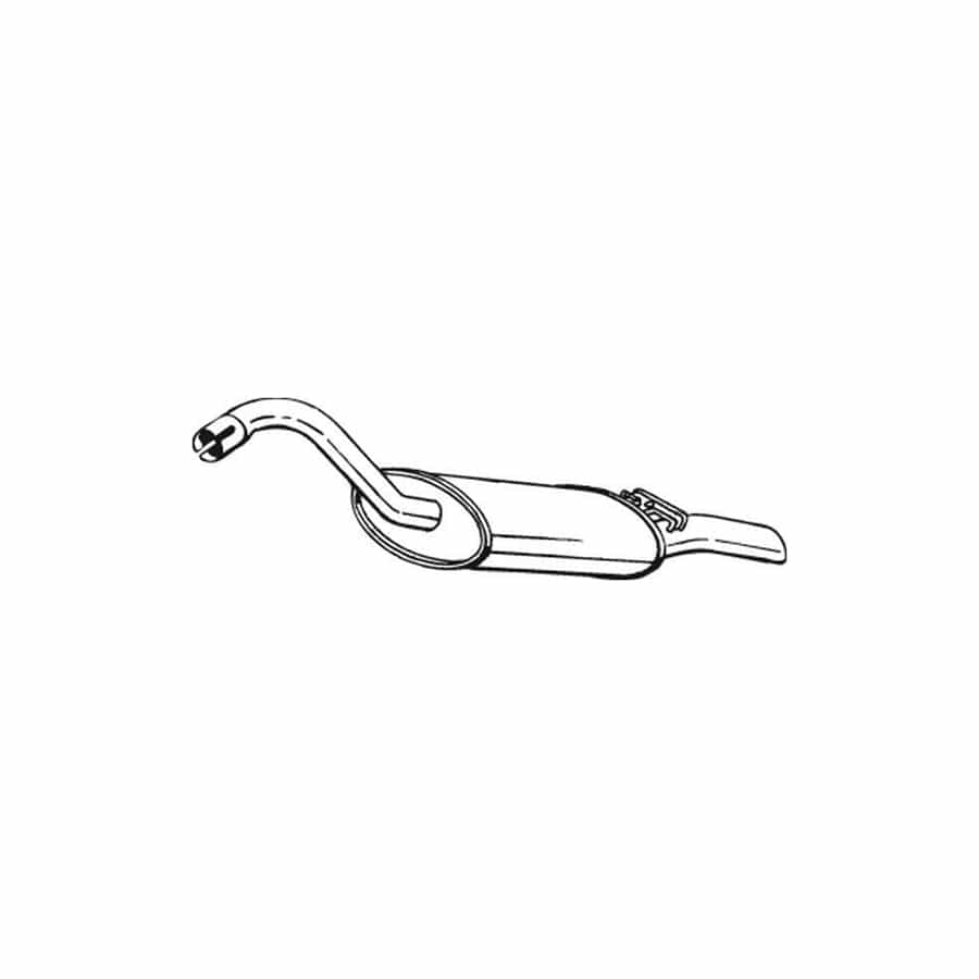 Bosal 105-017 Rear Silencer