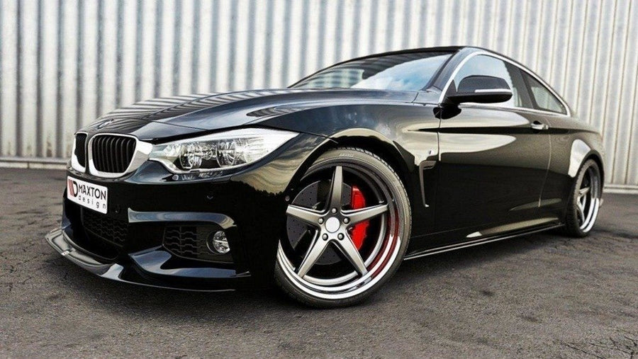 Maxton Design BMW Series 4 F32 M-Pack (GTS-Look) Front Splitter V.2