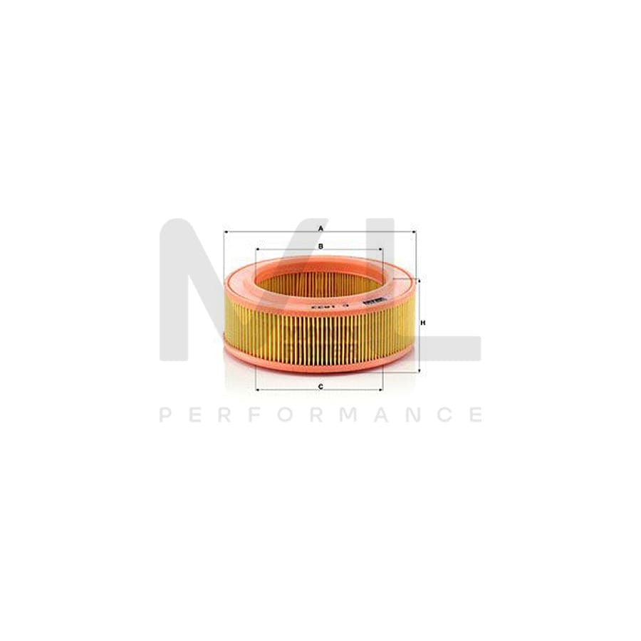 MANN-FILTER C 1833 Air Filter Filter Insert