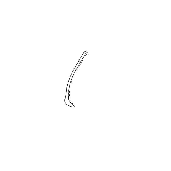 Genuine Lexus 52712-30120 GS Phase 4 O/S Grille Moulding