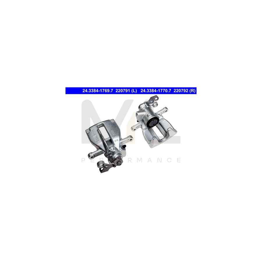 ATE 24.3384-1770.7 Brake Caliper for CITRO?? C6 Saloon without holder
