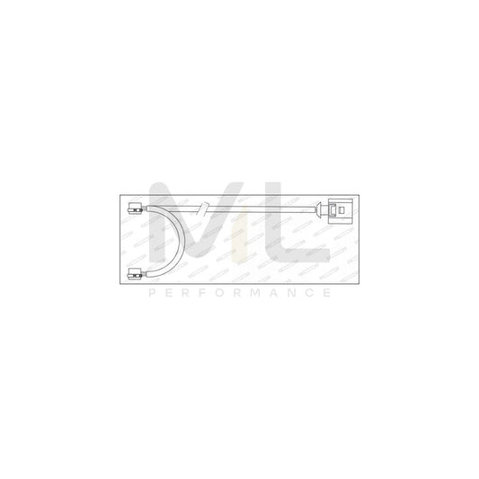 Ferodo Premier FWI347 Brake Pad Wear Sensor for VW Touareg I (7La, 7L6, 7L7)