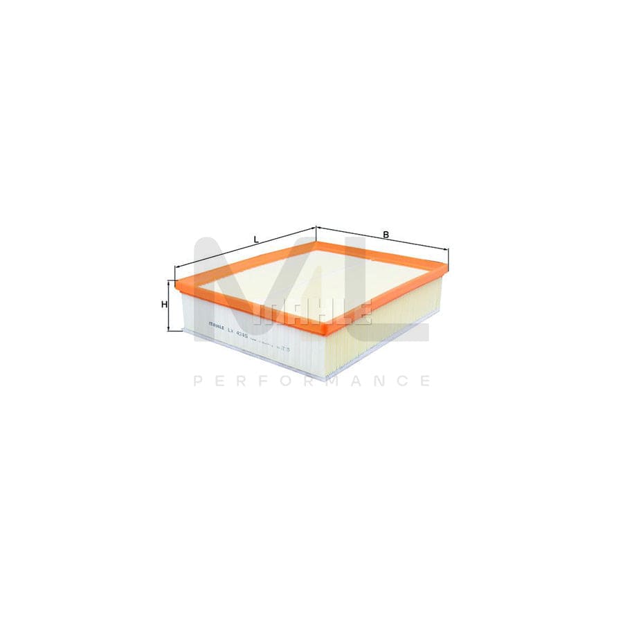 MAHLE ORIGINAL LX 4245 Air Filter Filter Insert | ML Performance Car Parts