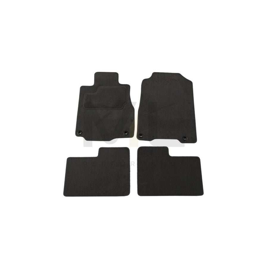 MAMMOOTH A041 HON150 PRM 02 Floor mat set for HONDA CR-V IV (RM) Textile, Front and Rear, Quantity: 4, Grey