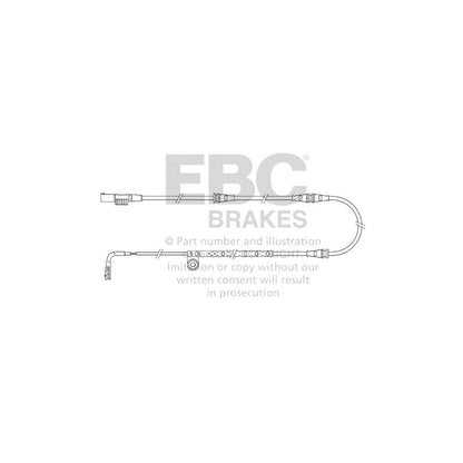 EBC EFA151 Land Rover Range Rover Sport Front Wear Leads - TRW Caliper 1 | ML Performance UK Car Parts