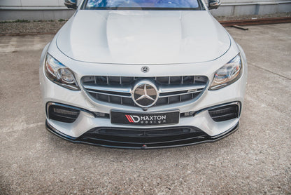 Maxton Design Mercedes Benz E63 AMG Estate/Sedan S213/W213 Front Splitter V.2